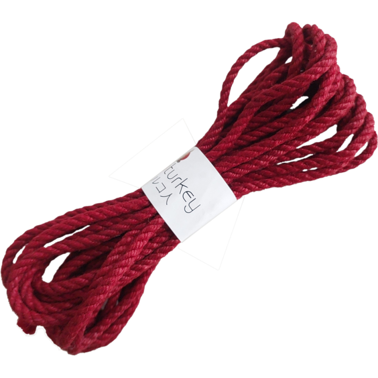 Shibari Rope Red (Professional Series 6mm / 8mt)