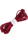 Shibari İpi Kırmızı (Profesyonel Seri 6mm / 8mt)