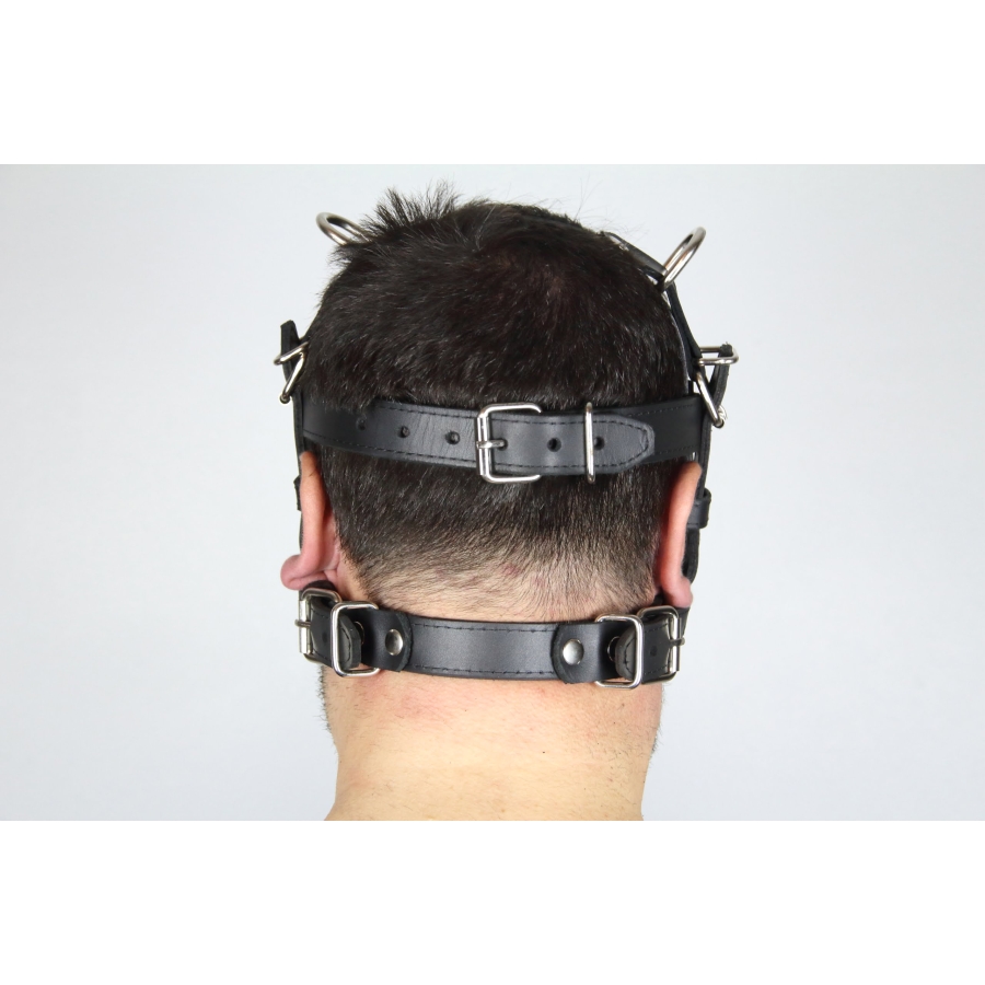 Pony Play Bit Gag Head Harness + Bit Gag