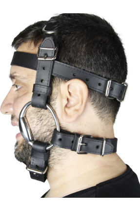Pony Play Bit Gag Head Harness + Bit Gag