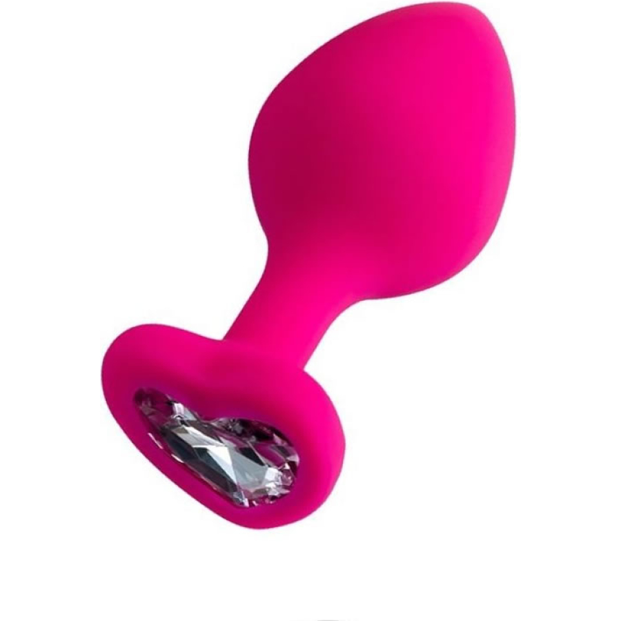 Diamond Heart Anal Plug 8 cm