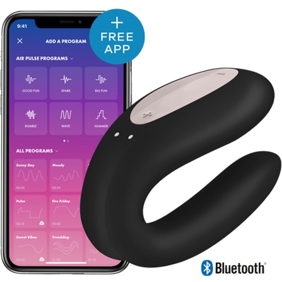 Satisfyer double joy telefon kontrollü vibratör