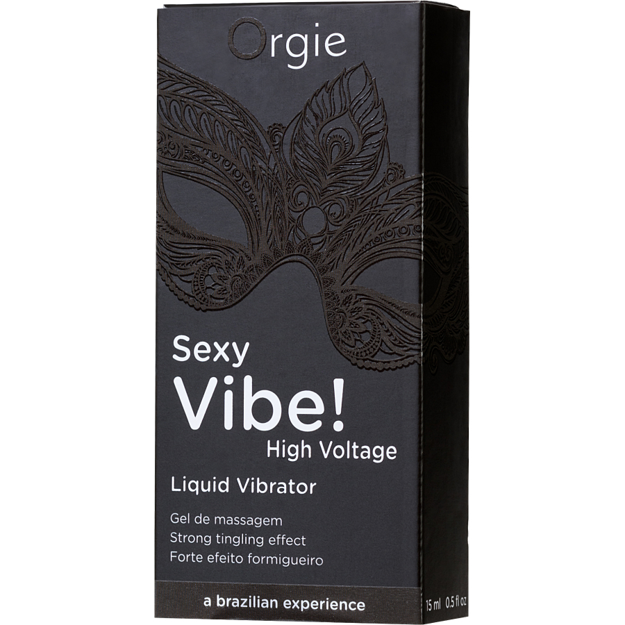 ORGİE Sexy Vibe High Voltag Titreşim Etkili Masaj Jeli, 15 ml