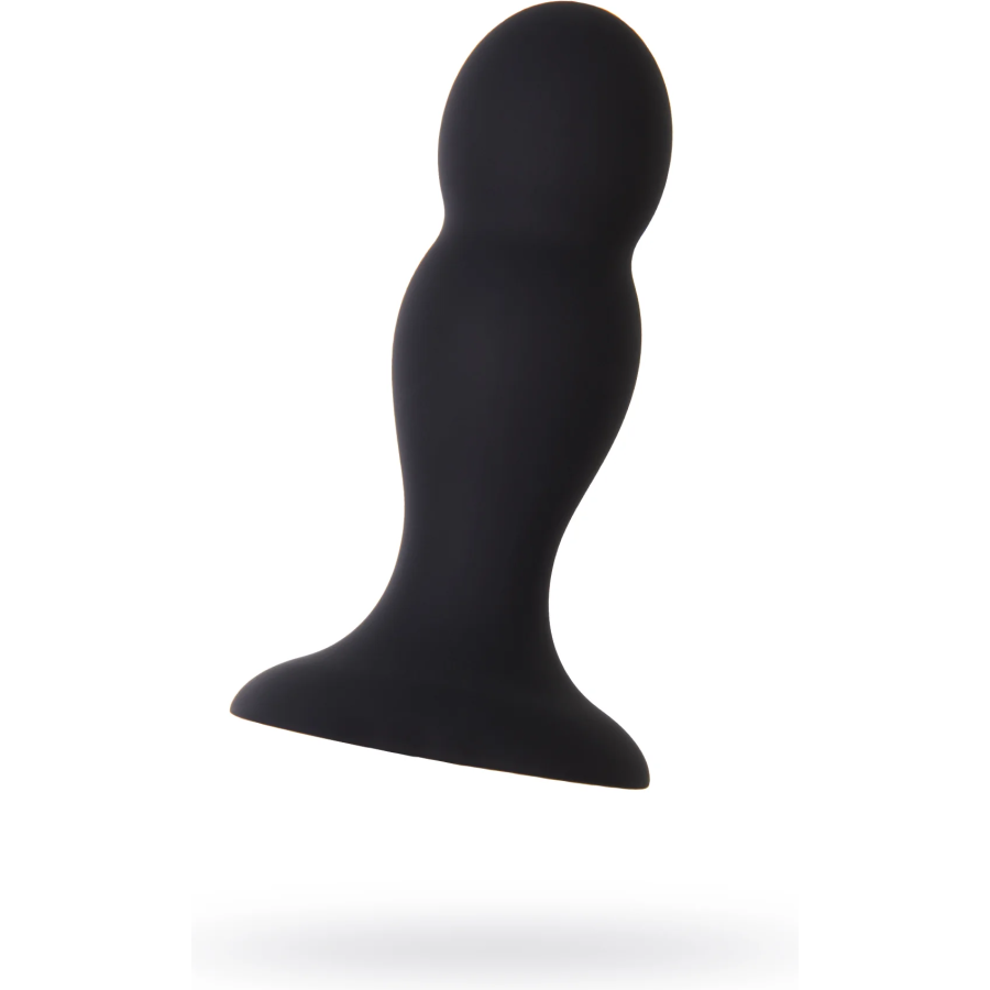 Hidro anal plug, m, silikon, siyah, 10,5 cm