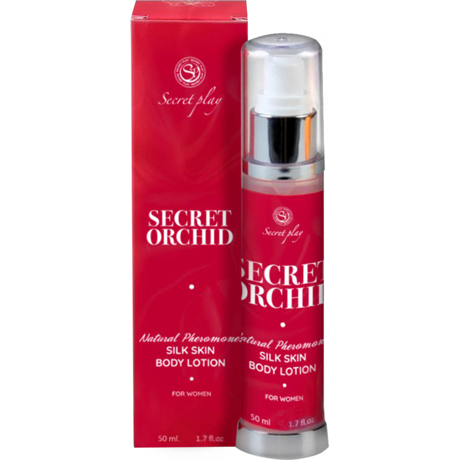 SECRET PLAY Orchid Silk Skin Feromonlu Losyon,Kadınlar İçin, 50 ml