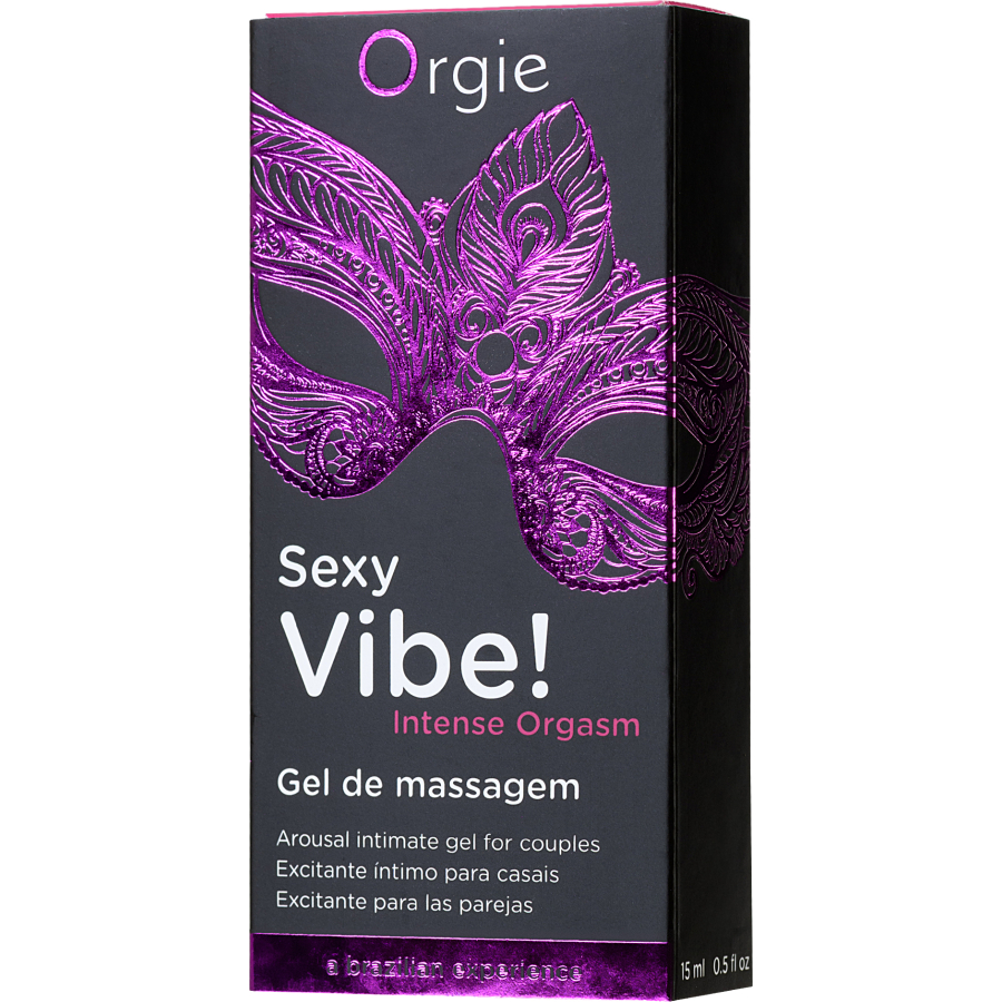 ORGİE Sexy Vibe Intense Isınma ve Soğutma Etkisi Olan Orgasm Masaj Jeli, 15 ml