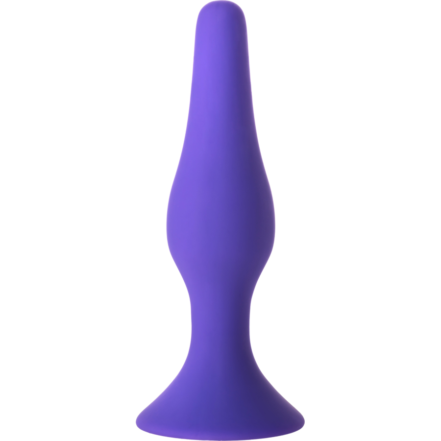 A-Toys by TOYFA  Anal Plug, silikon, mor, 10,2 cm