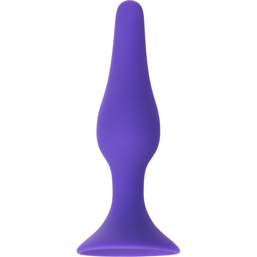 A-Toys by TOYFA  Anal Plug, silikon, mor, 10,2 cm