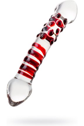 Sexus Glass Çift Taraflı Cam Dildo