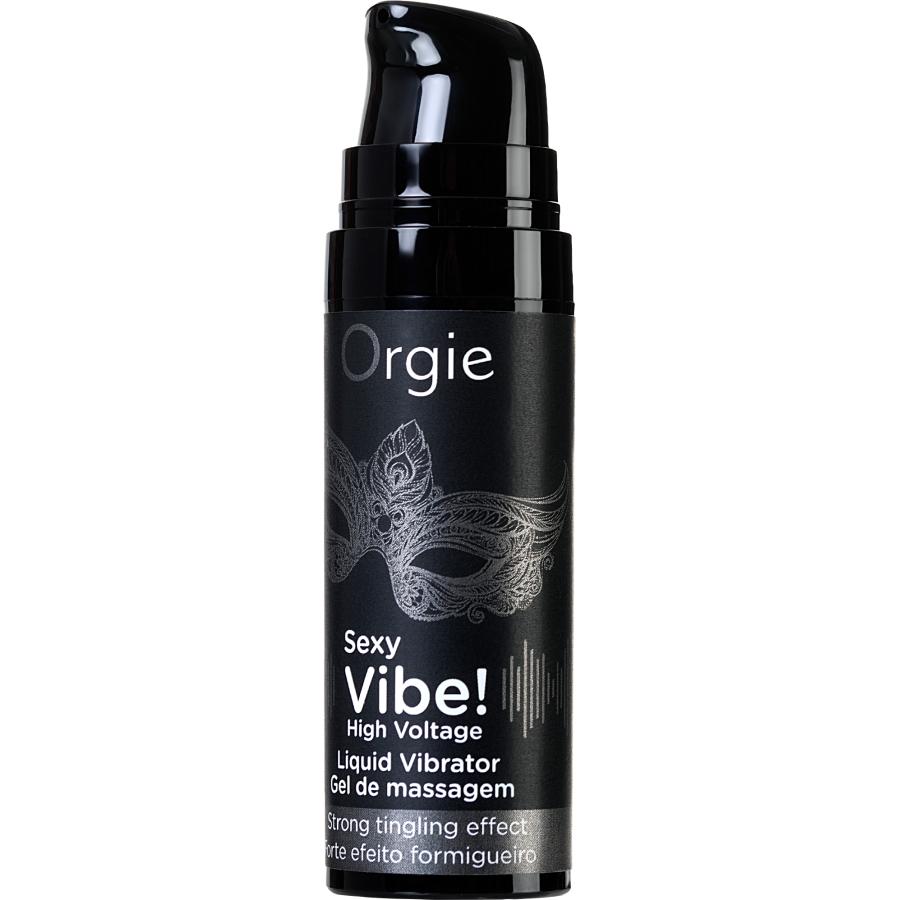 ORGİE Sexy Vibe High Voltag Titreşim Etkili Masaj Jeli, 15 ml