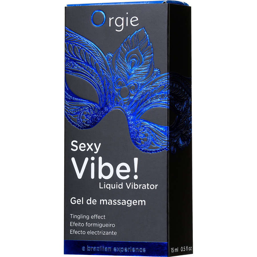 ORGİE Seksi Vibe Sıvı Titreşim Masaj Jeli, 15 ml