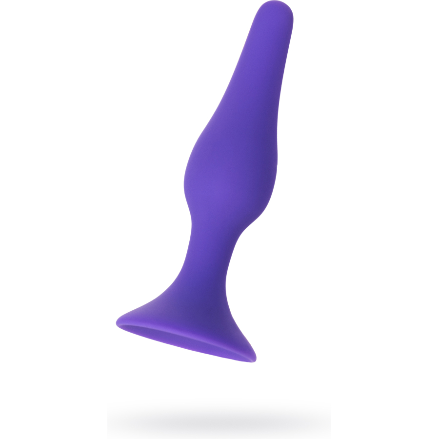 A-Toys by TOYFA  Anal Plug, silikon, mor, 11,3 cm