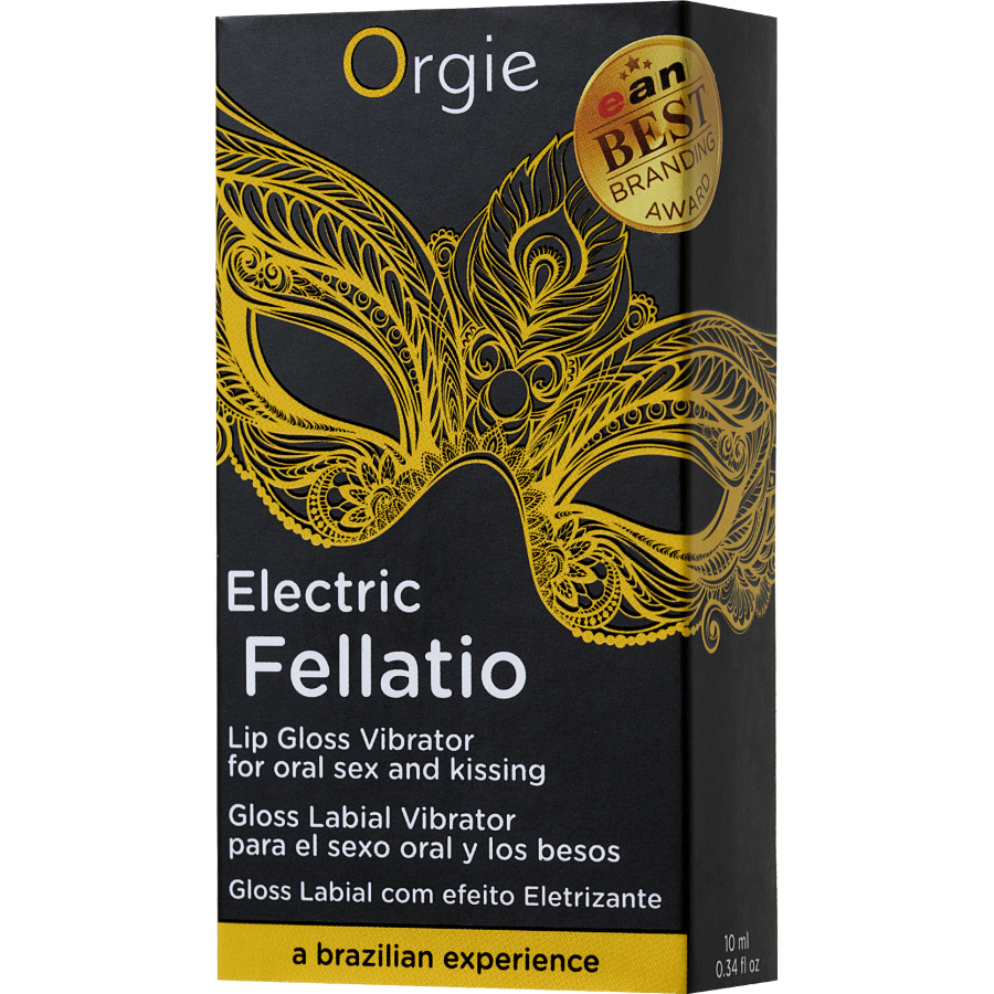 ORGIE Sexy Vibe Electric Fellatio Titreşim Etkili  Dudak Parlatıcısı, 10 ml