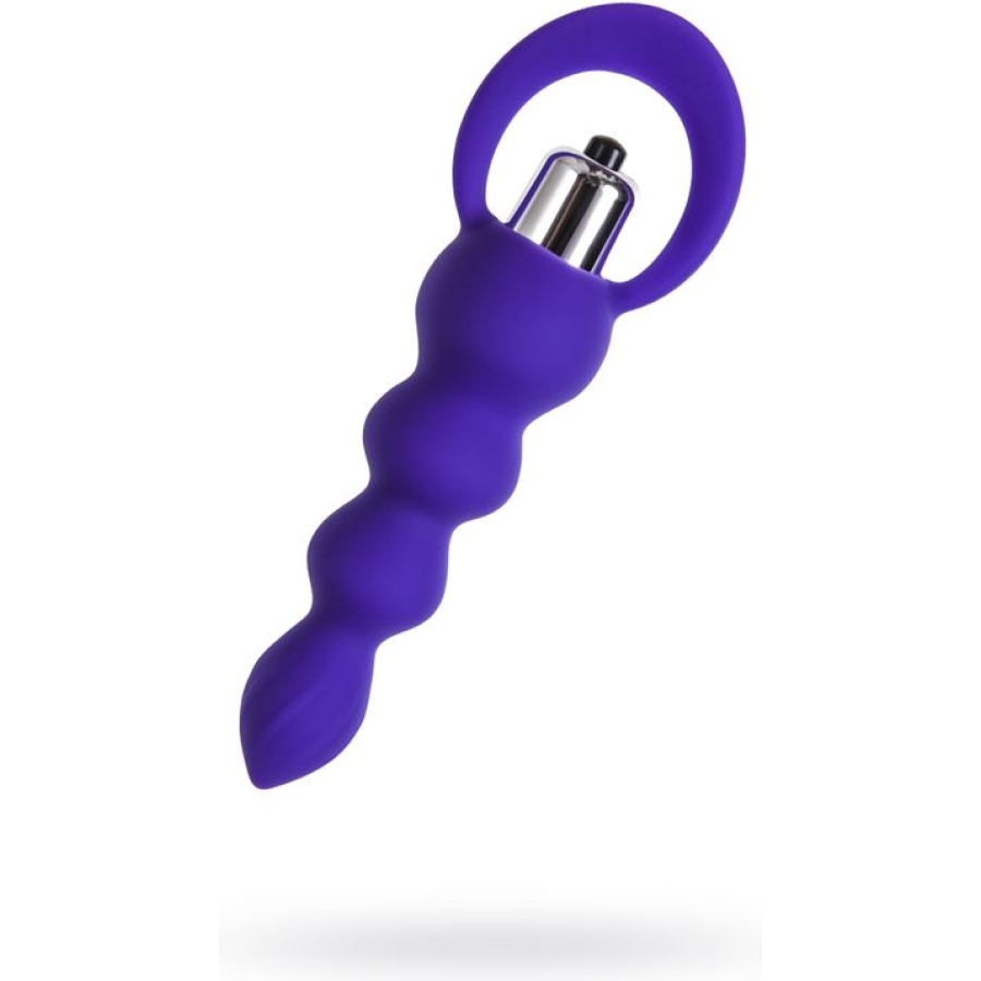 ToDo by Toyfa Twisty Anal Plug, silikon, mor, 14 cm, Ø 3,2 cm