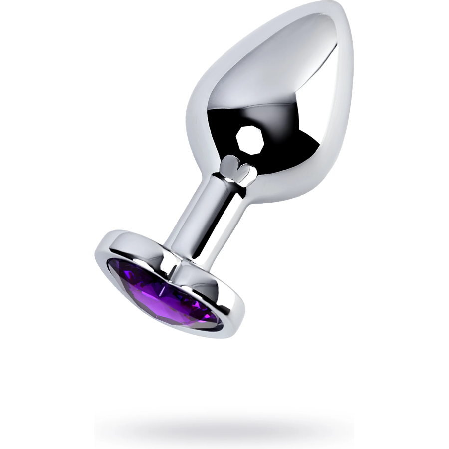 Metal anal plug 8 cm anal plug, yeni başlayanlar ve anal takıları kulananlar için orta büyüklükte bir anal yapay elmas. Kalp şeklindeki kristal renkli ametist, ilişkinize heyecan katacaktır. Küçük boyut, bu oyuncağı yatak odasının dışında veya evde de taşımanıza izin verir. Böyle bir oyun hayatınıza...