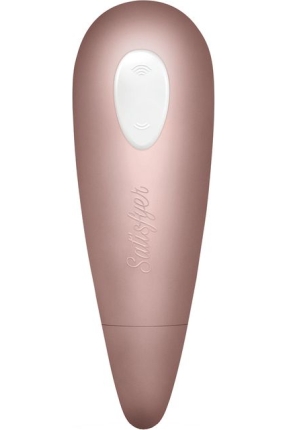 Satisfyer Number One Vakum Dalgası Klitoral Vibratör, ABS plastik, pembe, 14 cm