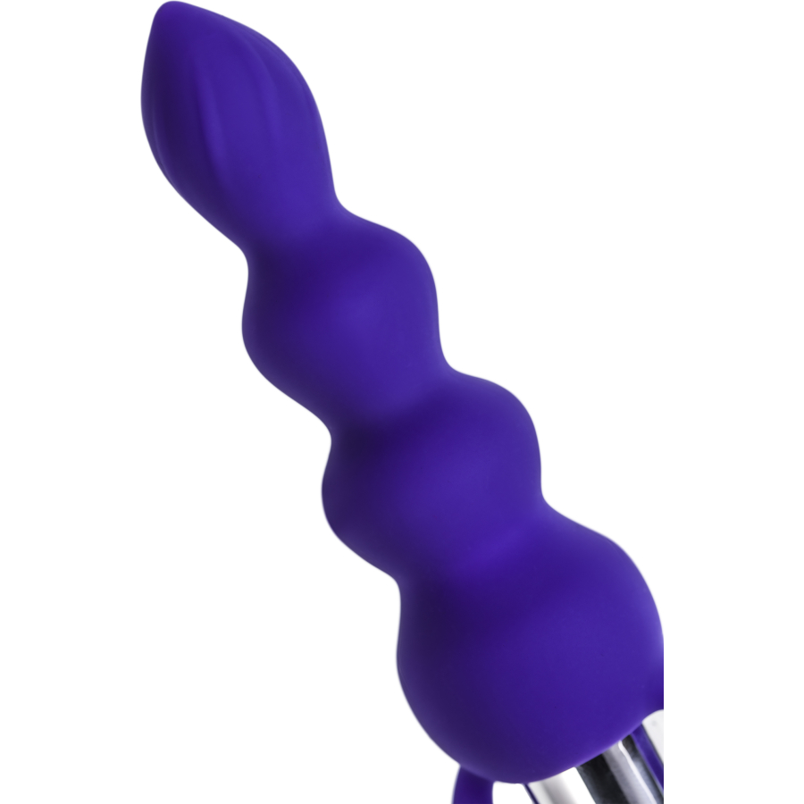 ToDo by Toyfa Twisty Anal Plug, silikon, mor, 14 cm, Ø 3,2 cm