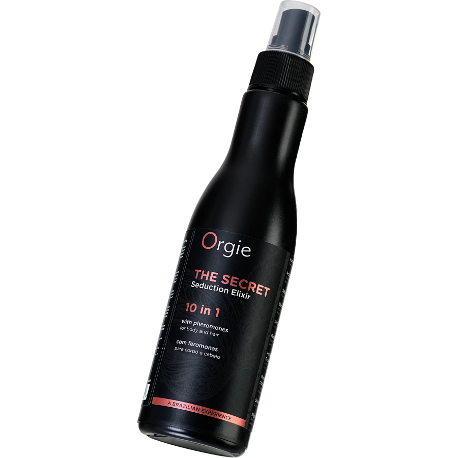 Orgie the secret feromonlu vücut ve saç nemlendirici sprey 1'de 10, 150 ml
