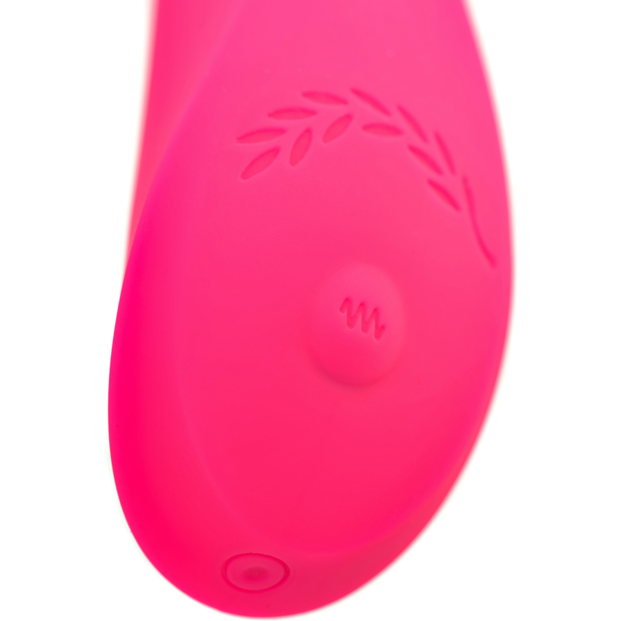 JOS Twig Vibratör, 5 titreşim modu, silikon, pembe, 20,5 cm, Ø 3,4 cm