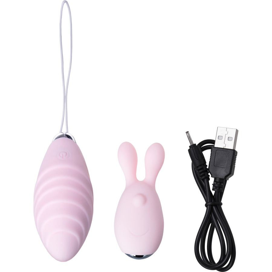 JOS VİTA Vajinel Plug Seti , silikon, pembe, 8,5 ve 8 cm