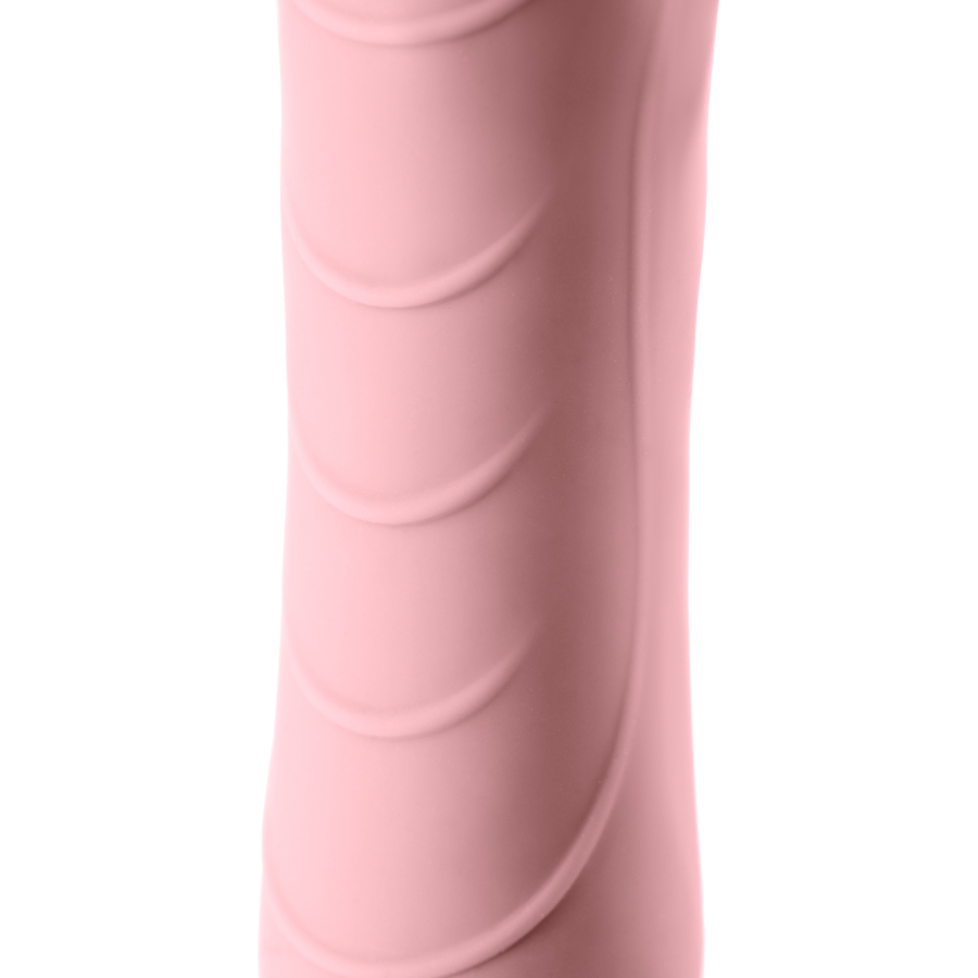 PHYSİCS FAHRENHEİT Titreşimli Toplu Isıtmalı Vibratör, silikon, pembe, 19 cm