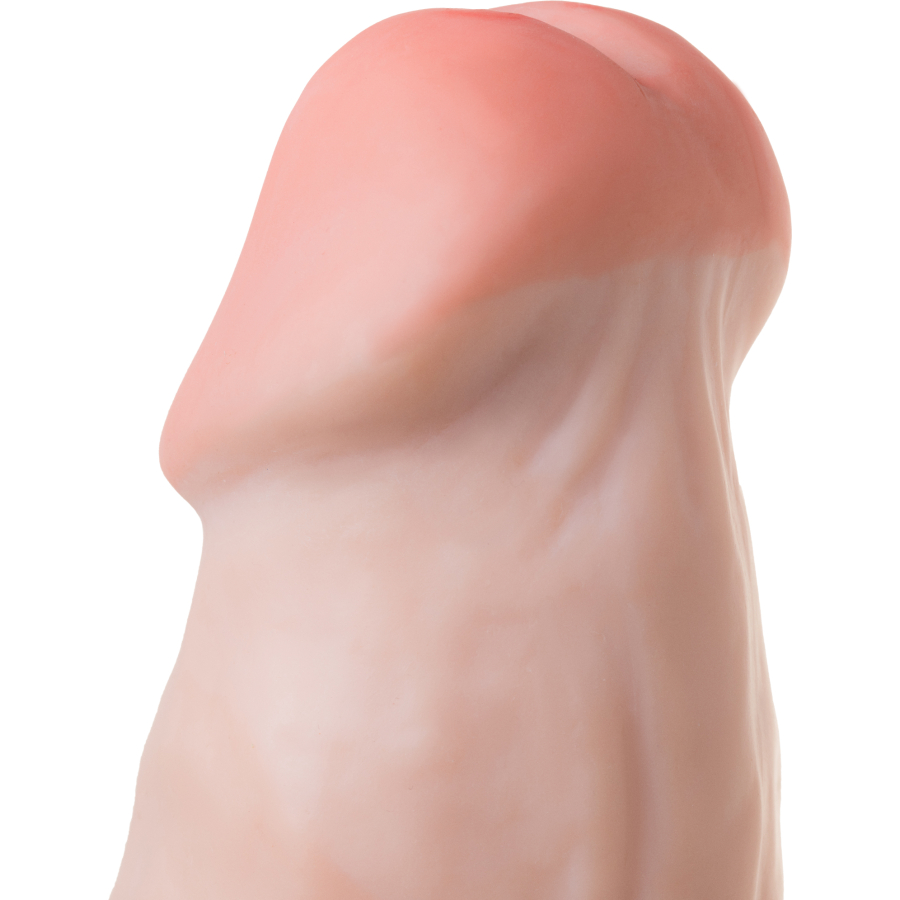 LoveToy Realistik Dev Dildo, TPE, Ten, 26 cm, Ø 7,5 cm