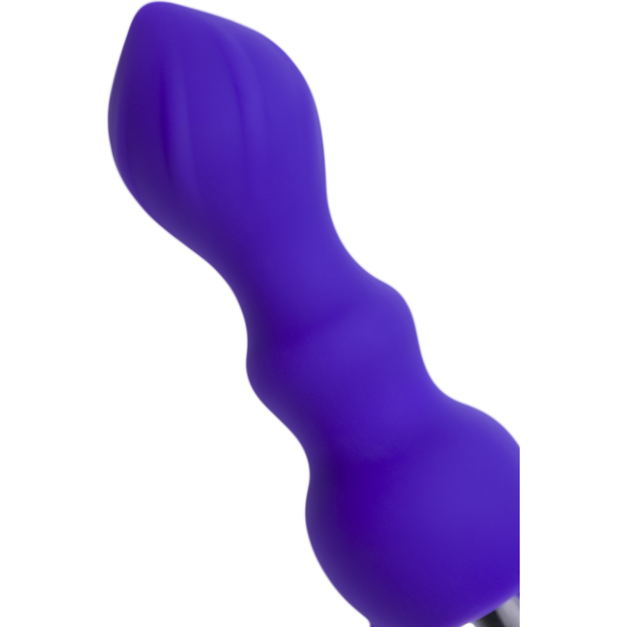 ToDo by Toyfa Curvy Anal Plug, silikon, mor, 14 cm, Ø 3,2 cm