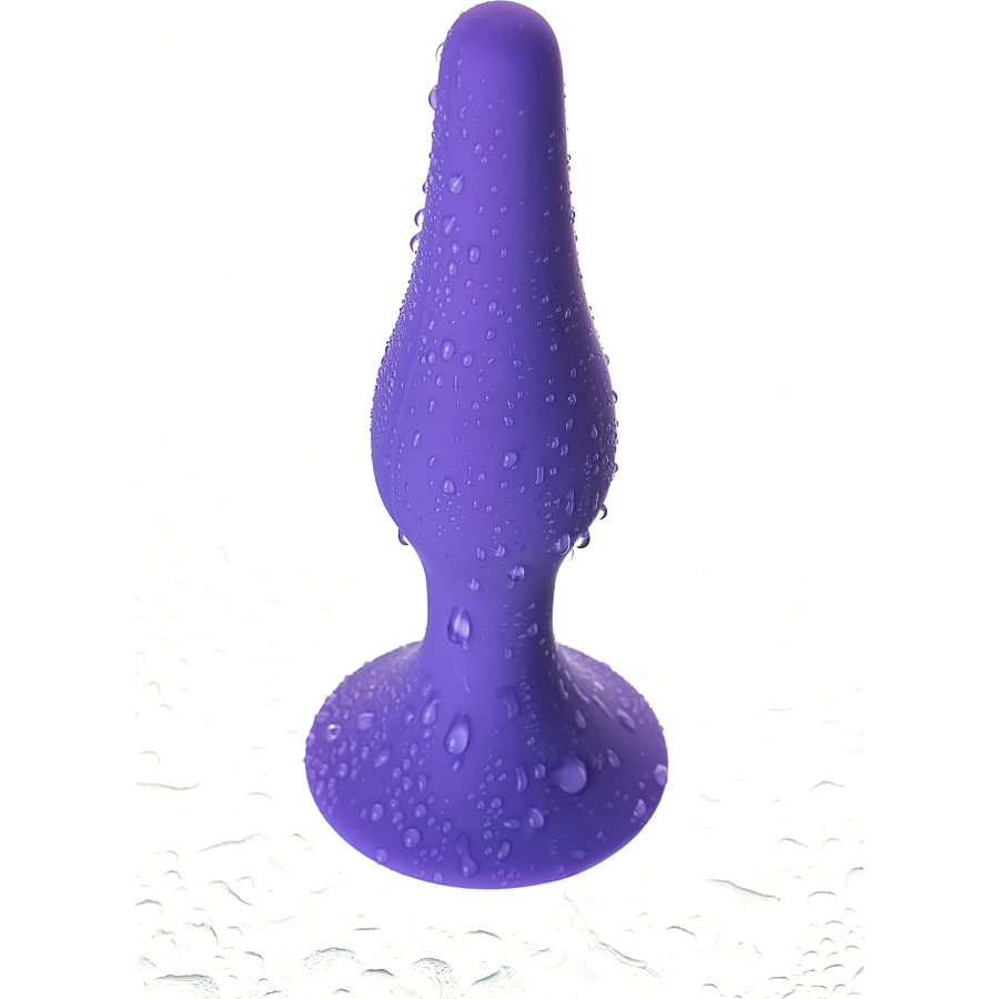 A-Toys by TOYFA  Anal Plug, silikon, mor, 11,3 cm