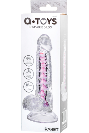 Paret Jel Dildo, 18 cm