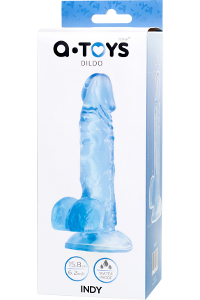 INDY Jel Dildo, 15,8 cm