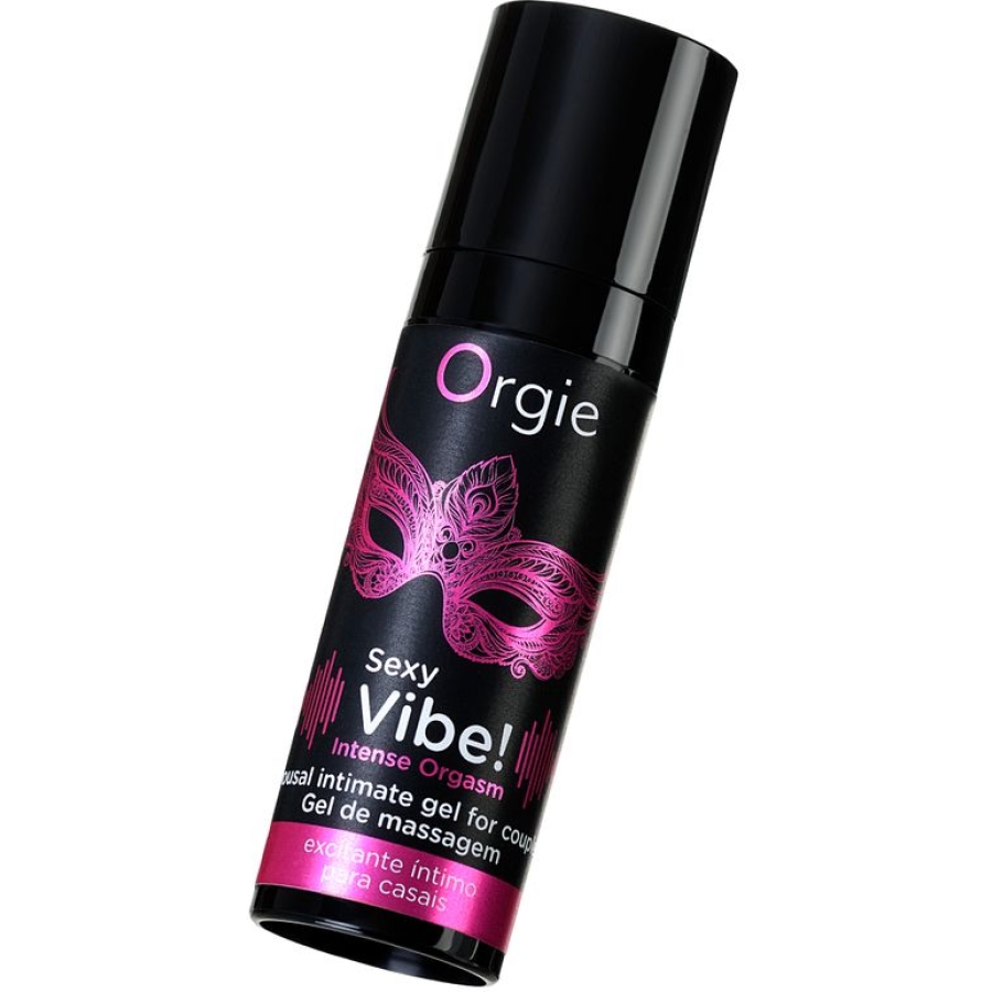 Orgi̇e sexy vibe intense isınma ve soğutma etkisi olan orgasm masaj jeli, 15 ml