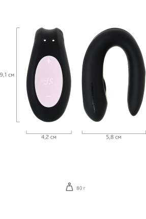 Partner Double Joy Çiftler İçin Vibratör, 18 cm