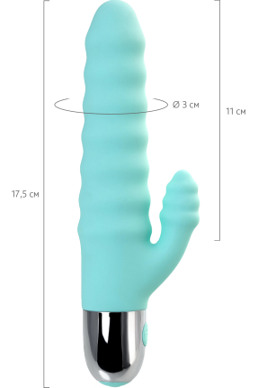 Flax Klitoral Vibratör, 17,5 cm