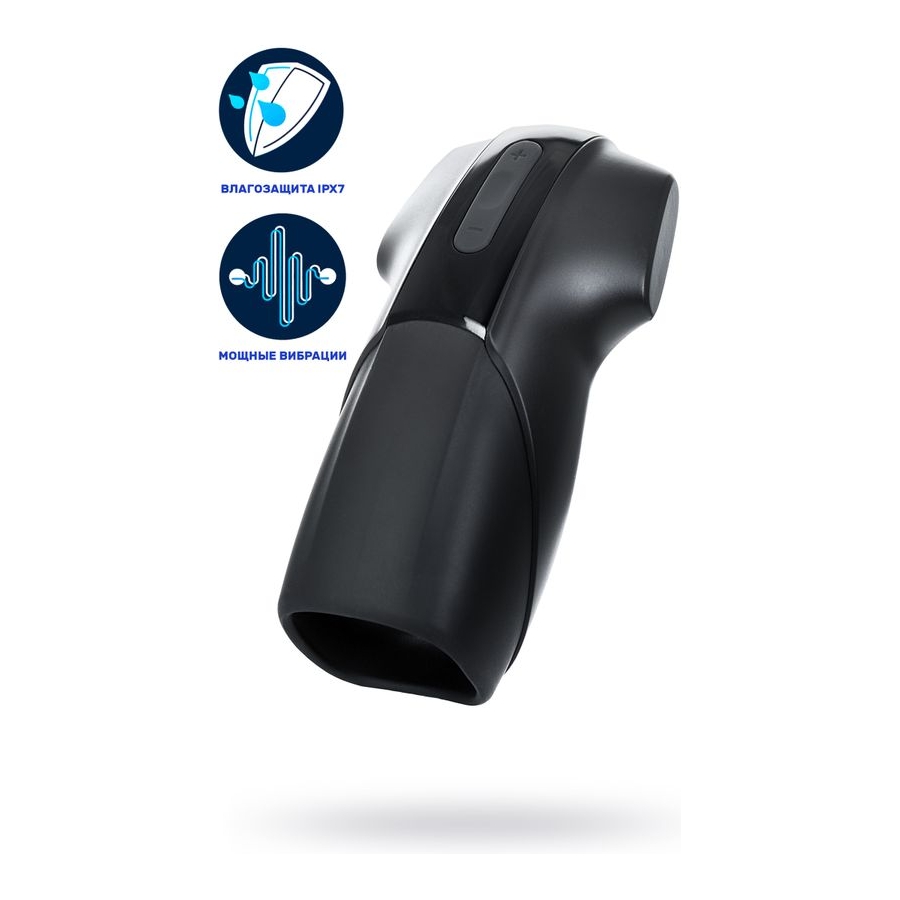 Satisfyer men vibration masturbator, silikon, siyah, 14,5 cm satisfyer men vibration 14 fonksiyonlu titreşimli süper mastürbatör : bu heyecan verici ve yoğun kenar düzeltme aleti ile penis ucunun benzeri görülmemiş bir şekilde uyarılmasını sağlayın.  i̇ç dalga benzeri yapısı ve 2 güçlü motoru, penisinizin en hassas kısmı için yoğun titreşimler sunar.  satisfyer men vibration, neyi sevdiğini bilen erkekler için bir...