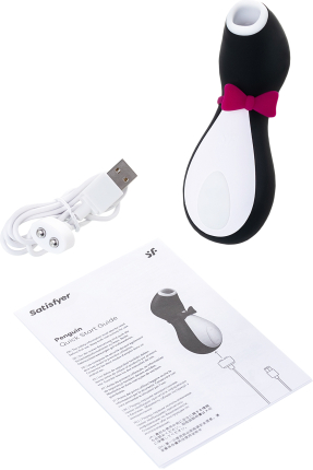 Satisfyer Penguin Vakum Dalgası Klitoris Vibratörü,11,5 cm