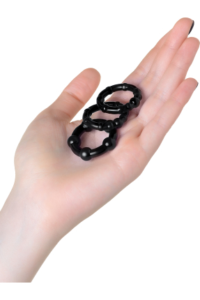 Penis Ring Set, Ø 3.5/3/2 cm