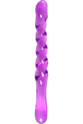 Çift taraflı Jel Dildo Tanza 27,5 cm