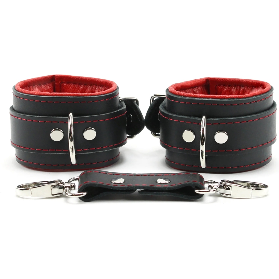 Premium yastıklı bdsm el kelepçe seti