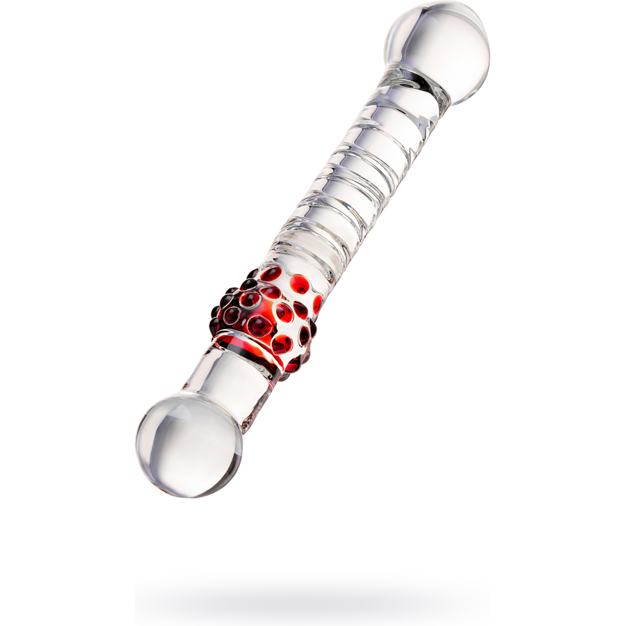 Sexus Glass Çift Taraflı Cam Dildo