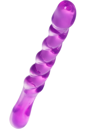 Çift taraflı Jel Dildo Tanza 27,5 cm