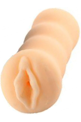 3 Boyutlu Suni Vajina Mastürbatör (Mavi)