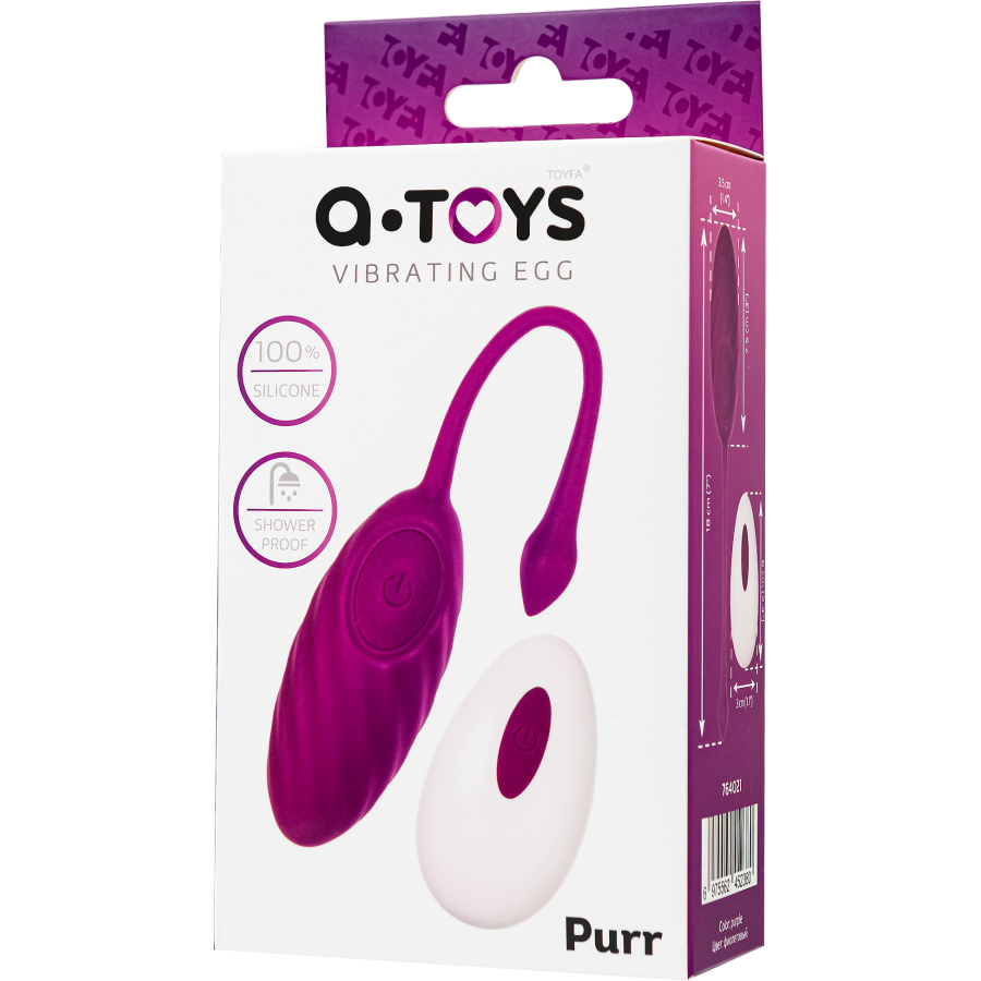 A-Toys by Toyfa Titreşimli yumurta Purr