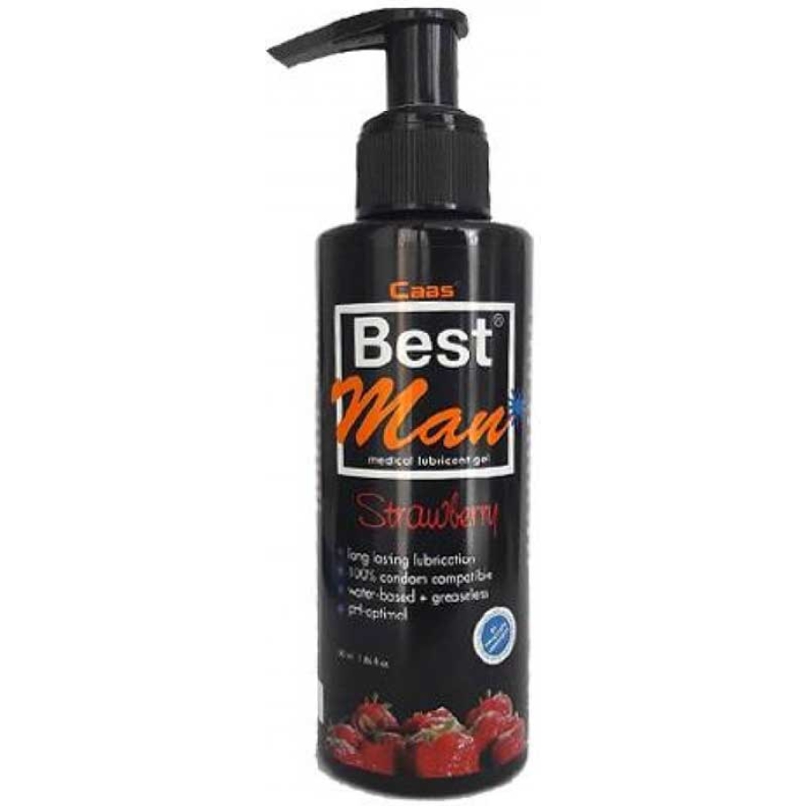 Best man 150ml. Büyük boy çilekli lubricant jel