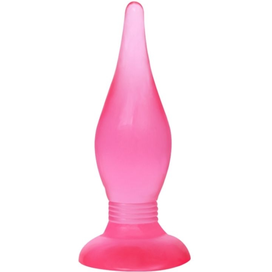 14,5 cm vantuzlu jel anal alıştırıcı plug