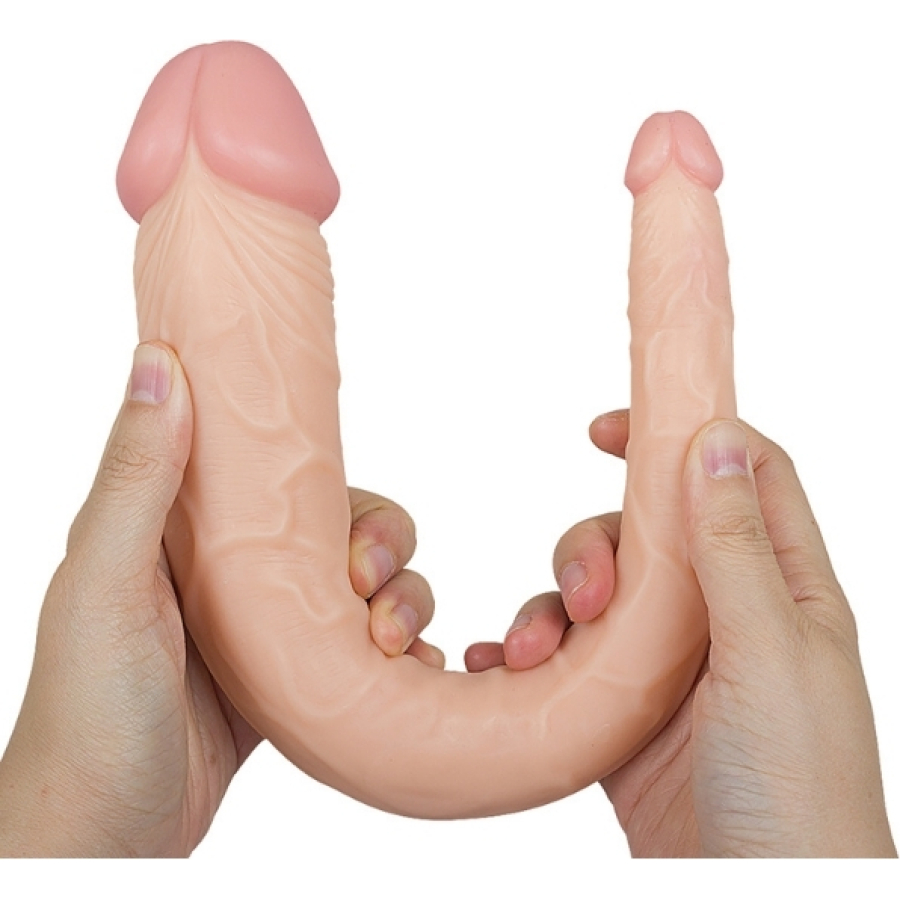 36 cm çift taraflı lezbiyen dildo