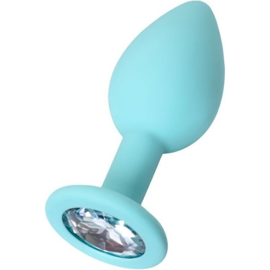 Brilliant anal plug beyaz kristalli 7 cm 26 g