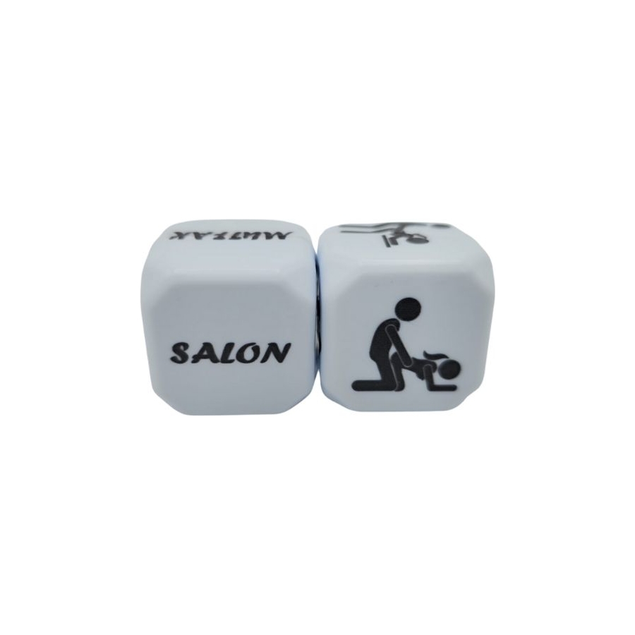 Pozisyon zarı beyaz büyük renkli pozizyon zarı 3*3cm boyutlarında