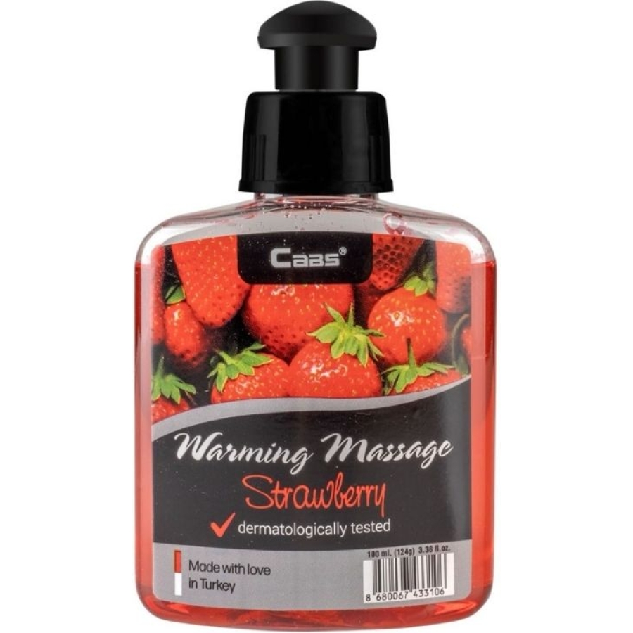 Cabs çilekli masaj yağı 100ml