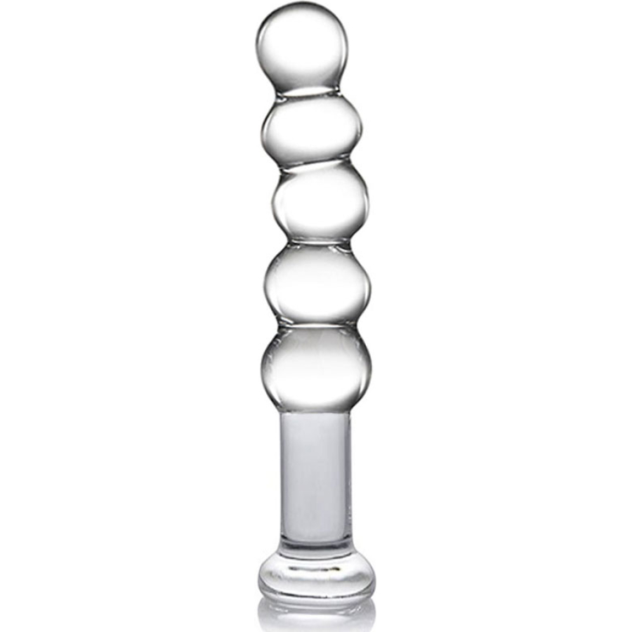Cam dildo boğumlu