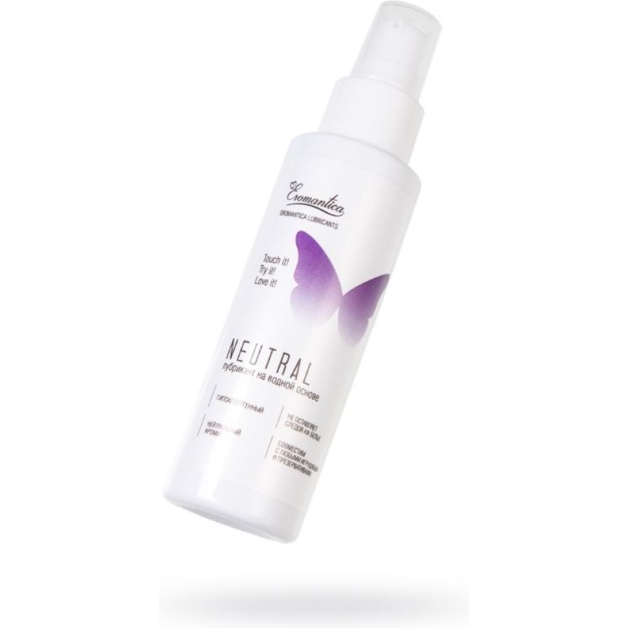 Eromantica naturel su bazlı kayganlaştırıcı doğal nemlendirme veya daha kolay ve daha hoş bir nüfuz istediğinizde kullanın. Kayganlaştırıcı yumuşak ve uzun süreli kayma sağlar, tahrişi önler ve mukoza zarlarını mikrotravmaya karşı korur. Nasıl kullanılır: yakınlaşmadan önce özel bölgelere az miktarda kayganlaştırıcı uygulayın. Tamponların ve adet kaplarının rahat yerleştirilmesi için kullanılabilir. Eromantica'nın özel formülü ile geliştirilen su...